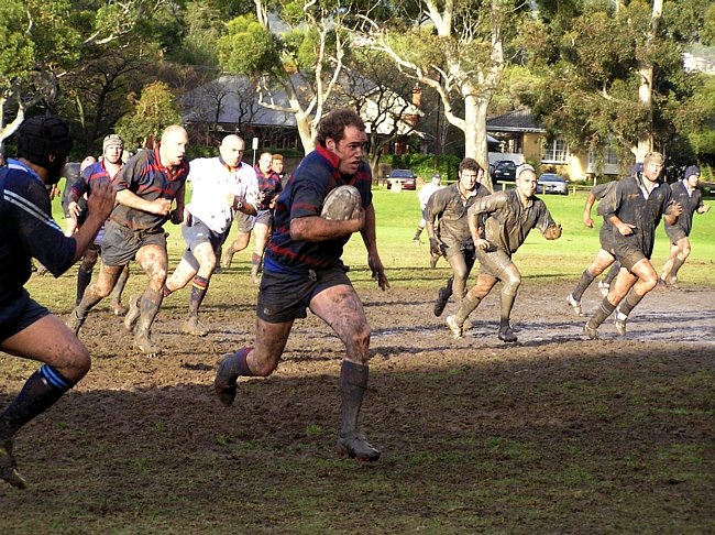 Andy Farquharson running